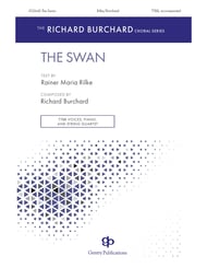 The Swan TTBB choral sheet music cover Thumbnail